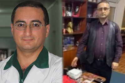 Bakıda SSRİ bayrağını qaldıran şəxs sevgilisi ilə birlikdə arvadını döyən onkoloq imiş