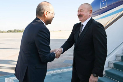 Prezident İlham Əliyev Özbəkistanda səfərdədir