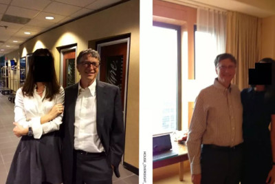 Bill Qeytsin də fotoları üzə çıxdı - Epşteyn qalmaqalı