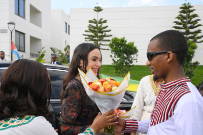 Leyla Əliyeva Əddis-Əbəbədə bir sıra sosial və mədəni obyektlərlə tanış olub