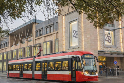 Tramvay “28 Mall”un qarşısından keçəcək