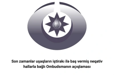 Ombudsman "İdrak" liseyində baş verən insidentlə bağlı açıqlama yayıb