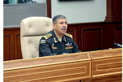 Müdafiə Nazirliyində 2025-ci ilin yekunlarına dair kollegiya iclası keçirilib