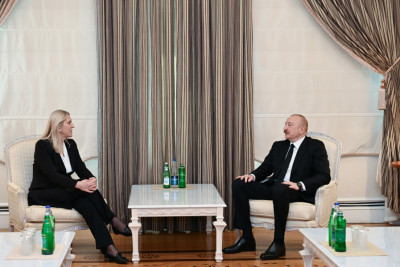 Prezident İlham Əliyev Bosniya və Herseqovina Rəyasət Heyətinin üzvü ilə görüşüb