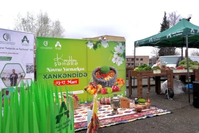 Xankəndidə "Kənddən Şəhərə" Novruz yarmarkası keçirilir