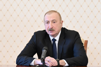 İlham Əliyevin sədrliyi ilə Təhlükəsizlik Şurasının iclası keçirilib - VİDEO