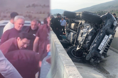 Əflatun Amaşov qəzaya düşüb - Oğlundan açıqlama