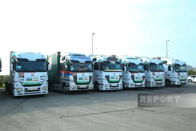 Azərbaycan Prezidentinin tapşırığı ilə İrana növbəti humanitar yardım yola salınır