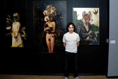 Fantaziyanın sərhədi yoxdur: Cəmil Hüseynovun "Fantazm" sərgisi Bakıda - FOTO