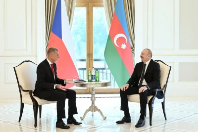 Qəbələdə Azərbaycan Prezidenti İlham Əliyevin Çexiyanın Baş naziri ilə təkbətək görüşü keçirilib