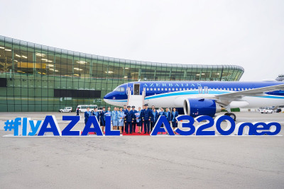 AZAL-ın donanmasına daha bir "Airbus A320neo" əlavə olundu