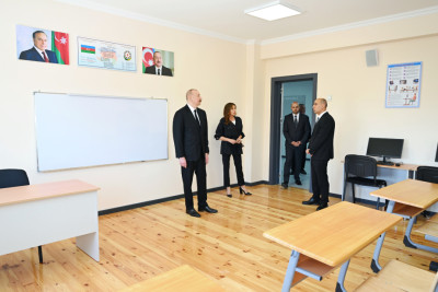 Prezident İlham Əliyev Cəbrayıl rayonunun Şükürbəyli kəndinin açılışında iştirak edib