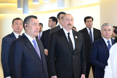 Prezident İlham Əliyev və TDT-nin qeyri-rəsmi Zirvə görüşünün digər iştirakçıları Türküstanda bir sıra mədəni məkanlarla tanış olublar