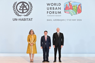 Bakıda Ümumdünya Şəhərsalma Forumunun 13-cü Sessiyasının açılış mərasimi keçirilir