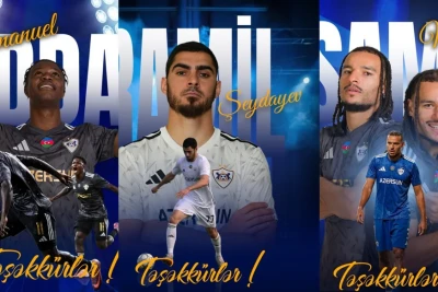 "Qarabağ" üç futbolçusu ilə yollarını ayırdığını açıqlayıb
