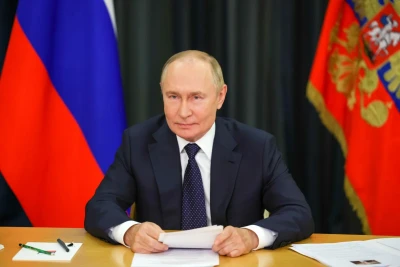Rusiya Prezidenti Vladimir Putin Azərbaycan Prezidentini Müstəqillik Günü münasibətilə təbrik edib