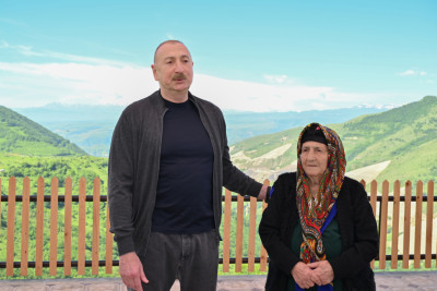 Prezident: "Bu gün Azərbaycan ərazisində hər qarış torpaq bizim nəzarətimizdədir"
