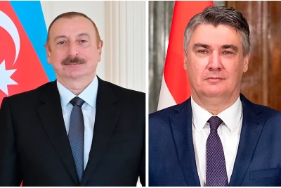 Azərbaycan Prezidenti İlham Əliyev Xorvatiyanın milli bayramı münasibətilə Zoran Milanoviçi təbrik edib