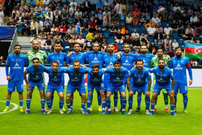Birinci vitse-prezident Mehriban Əliyeva minifutbol üzrə Azərbaycan millisini təbrik edib