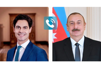 Prezident İlham Əliyevlə Niderlandın Baş naziri arasında telefon danışığı olub