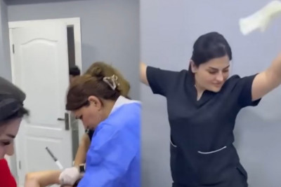 Bu əməliyyatı da rəqs ilə məşhurlaşan "Dr. Gülü" edibmiş