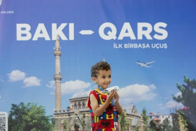AZAL Qarsa ilk reysini həyata keçirib - FOTO
