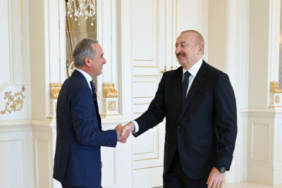 Prezident İlham Əliyev ATƏT Parlament Assambleyasının prezidentini qəbul edib