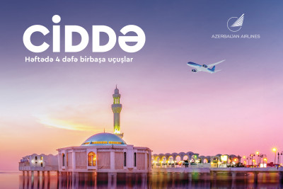 AZAL Bakıdan Ciddəyə müntəzəm uçuşları bərpa edir