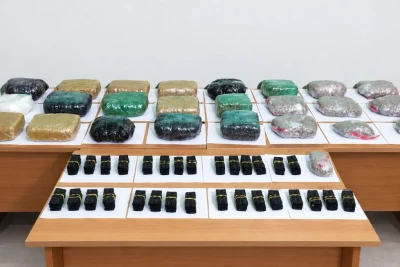 İrandan Azərbaycana 84 kiloqramdan çox narkotikin keçirilməsinin qarşısı alınıb