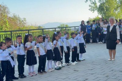Qarabağa həyatın qayıtması ilə yanaşı artıq birincilər də məktəbə gedir