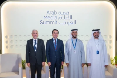 Hikmət Hacıyev Ərəb Media Forumunda iştirak edib - FOTO