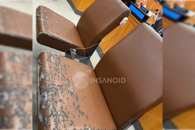 BMT zalında təmirə ehtiyacı olan kreslolar