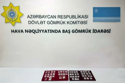 Şarja-Bakı reysi ilə gələn sərnişindən dəyəri 4 milyon manatdan çox brilyant aşkar edilib
