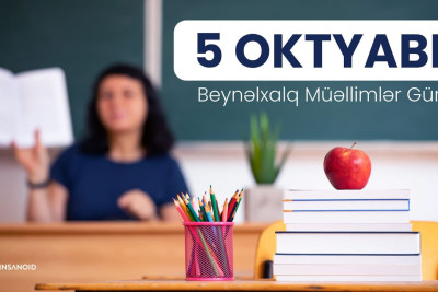 5 oktyabr Beynəlxalq Müəllimlər Günüdür