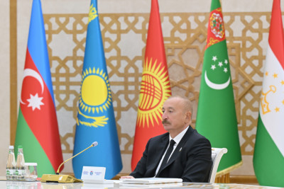 Prezident İlham Əliyev: "Azərbaycanın Mərkəzi Asiya ölkələri ilə ticarət dövriyyəsi ötən il 50 faizdən çox artıb"