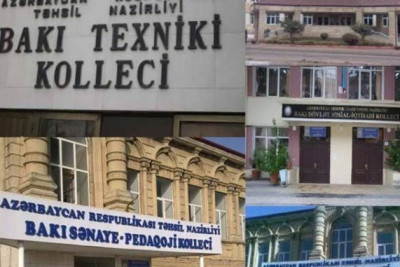 Azərbaycanda bəzi kolleclər ləğv olunacaq