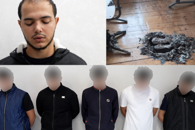 Bakıda məktəbdə yanğın törətməyə cəhddə şübhəli bilinən 6 nəfər saxlanılıb