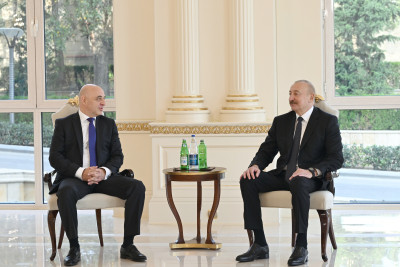 Prezident İlham Əliyev Gürcüstanın ölkəmizdə yeni təyin olunmuş səfirini qəbul edib
