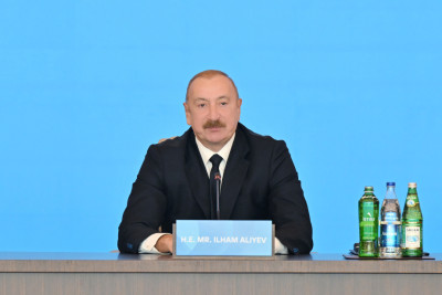 Azərbaycan Prezidenti: "İkinci Qarabağ müharibəsi zamanı bütün etnik qrupların və dinlərin nümayəndələri bir dəmir yumruq kimi birləşdilər"